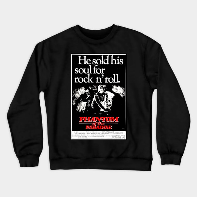 Phantom of The Paradise Crewneck Sweatshirt by Atomic Luau Pop Emporium